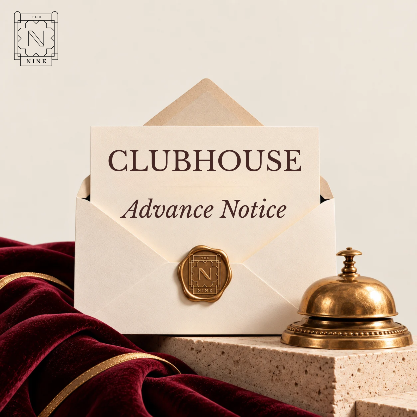 Clubhouse Advance Notice
